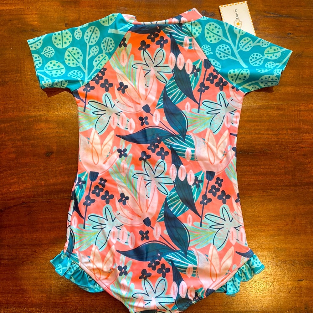 Oopsie Daisy Rash Guard Swim Suit